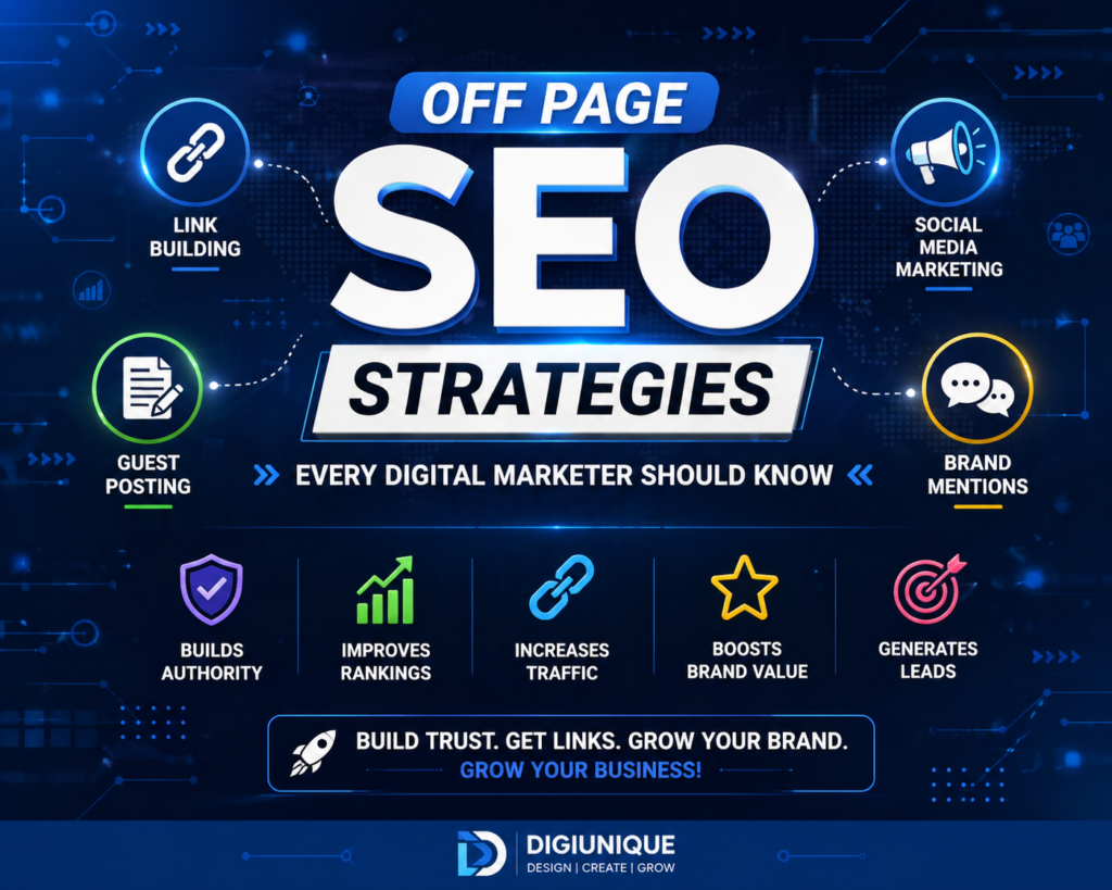 Off-page SEO and link building strategy