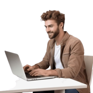 man using laptop removebg preview