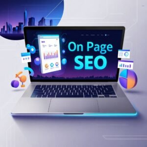 on page